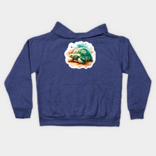 Eco Explorer Desert Tortoise Ecosystem Kids Hoodie